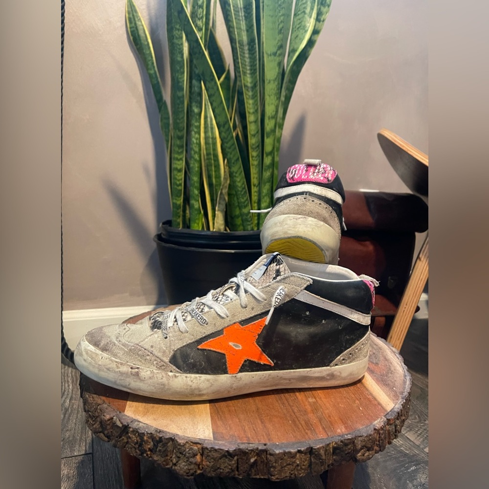 LTD Golden Goose “MIDSTAR” Sneakers.